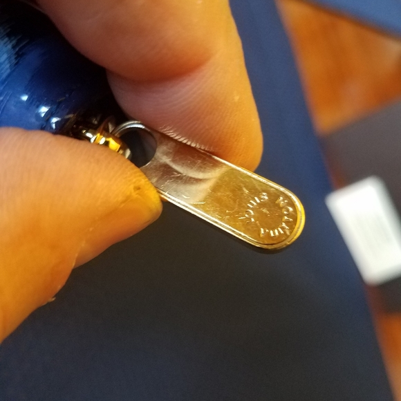 SOLD@! Auth. Louis Vuitton Ikat BlueVernis Flora - Picture 7 of 7